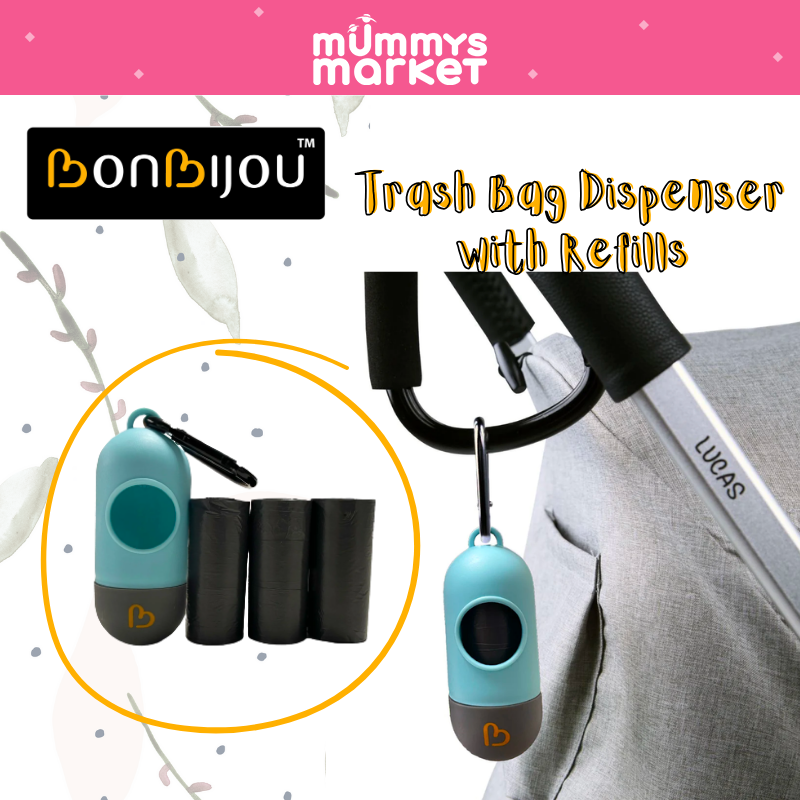 Bonbijou Trash Bag Dispenser with Refills